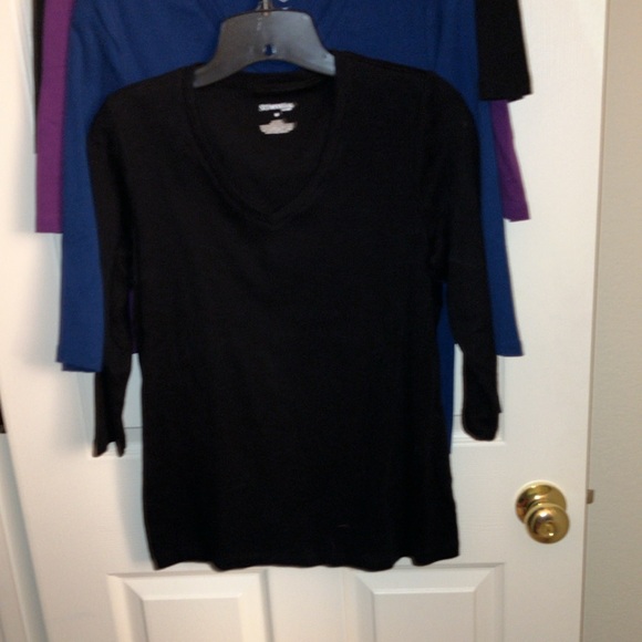 St. John's Bay Women's 3/4 Sleeve Tops Collection - Assorted Colors - Size  M - Picture 7 of 7